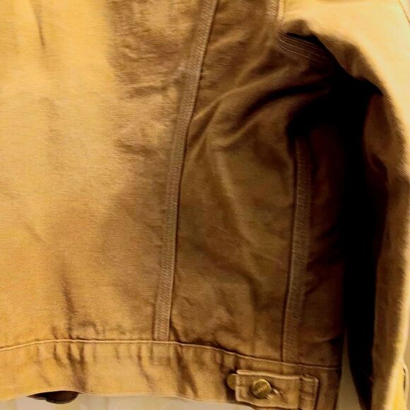 Vintage Carhartt Blanket Lined Duck Jacket J38BRN Size 40 USA  Brown Chore Coat - Picture 12 of 15